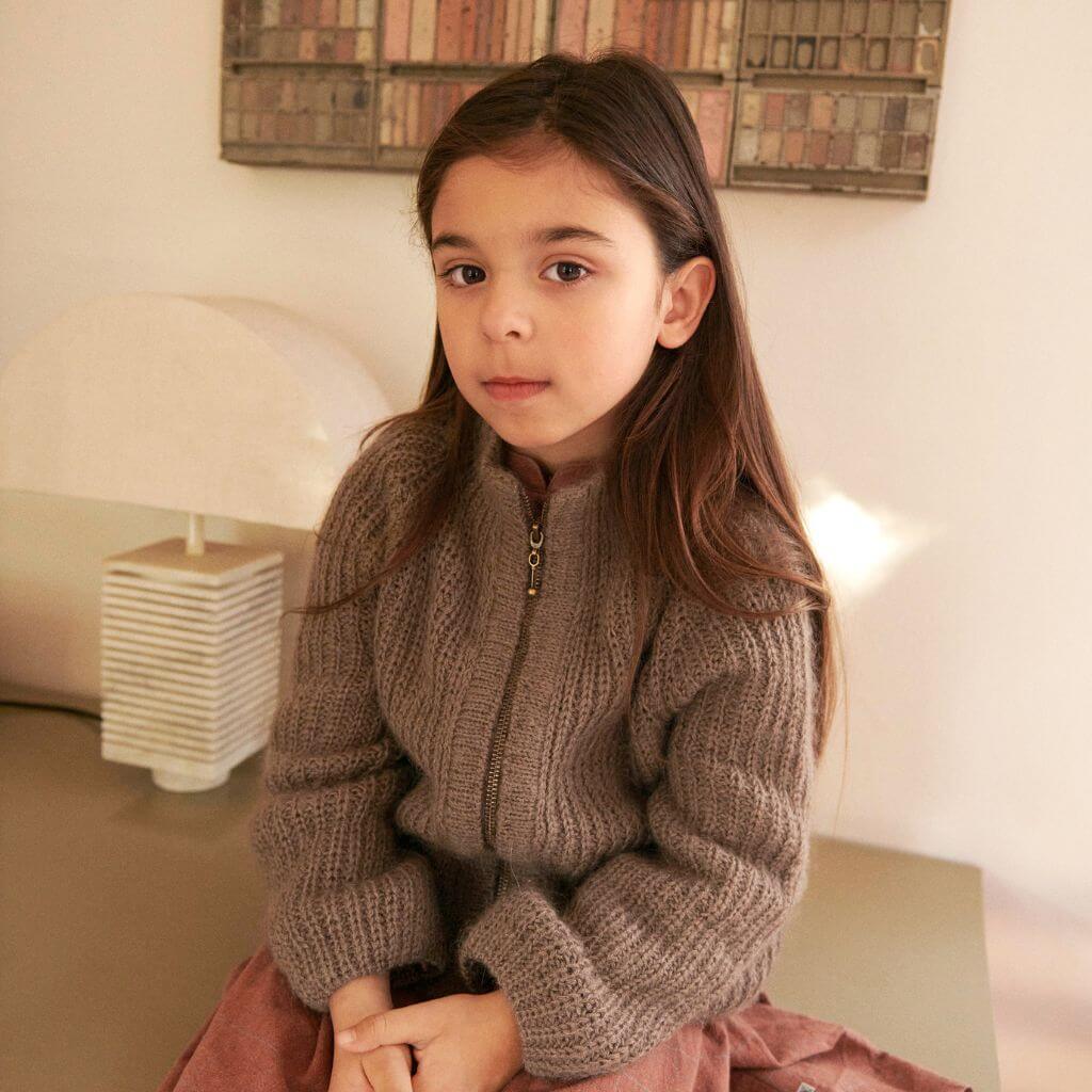 Sandnes Garn Pattern Tia Zipper Jacke Junior 3a Strickanleitung - Sandnes Garn (Heft) bei bei bei bei bei bei Lieblingsgarn
