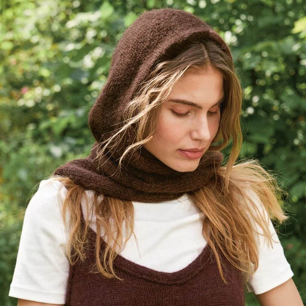 Sandnes Garn Kapuzenschal Tie The Hood 7a Strickanleitung - Sandnes Garn (Heft) bei bei bei bei bei bei bei bei Lieblingsgarn