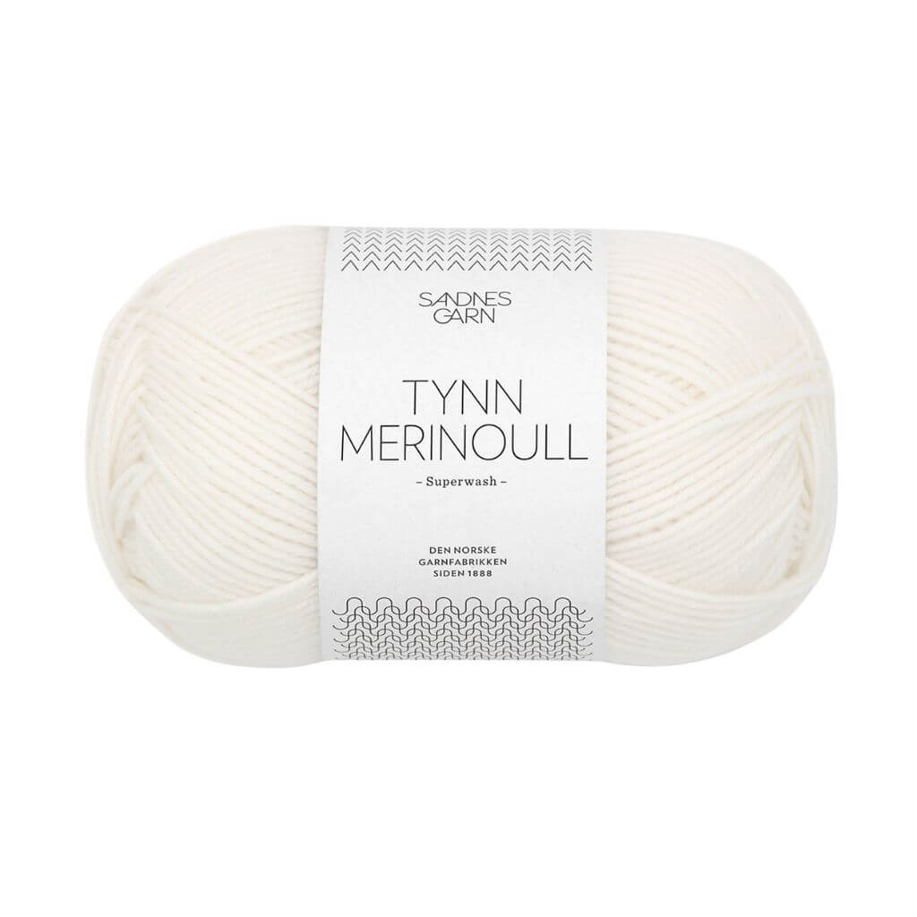 Sandnes Garn Sandnes Tynn Merinoull - 50g, Farbe 1001 Hvit – Merino bei Lieblingsgarn