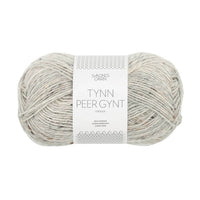 1034 - lys gramelert natur tweed