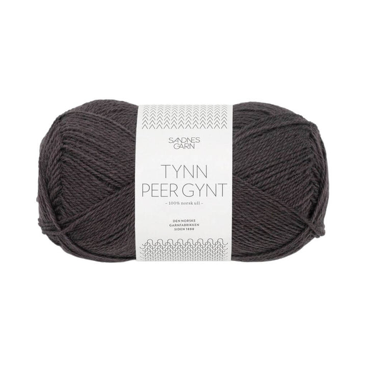 Sandnes Garn Tynn Peer Gynt, Farbe 3800 Bristol Black – Schurwolle bei Lieblingsgarn