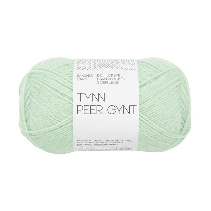 Sandnes Garn Tynn Peer Gynt, Farbe 7911 mint green – Schurwolle bei Lieblingsgarn