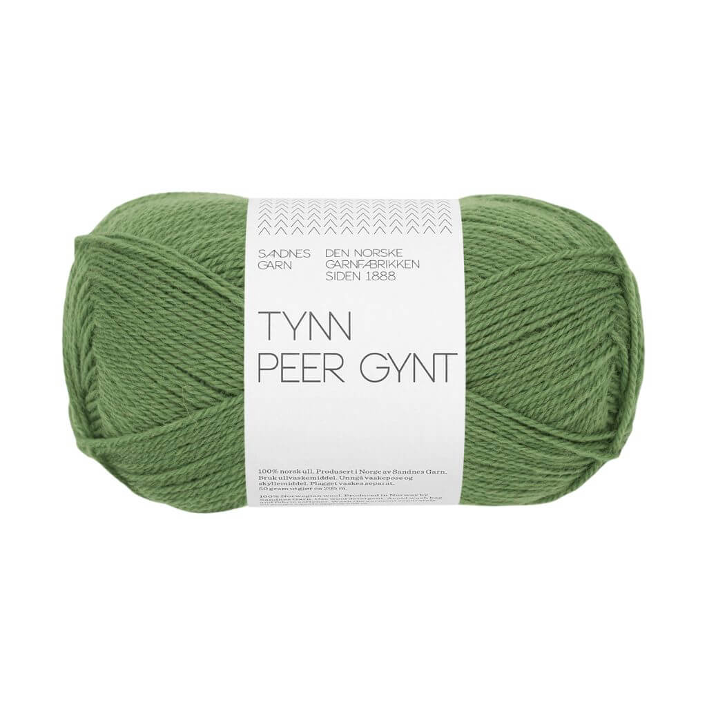 Sandnes Garn Tynn Peer Gynt, Farbe 8753 vineyard green – Schurwolle bei Lieblingsgarn