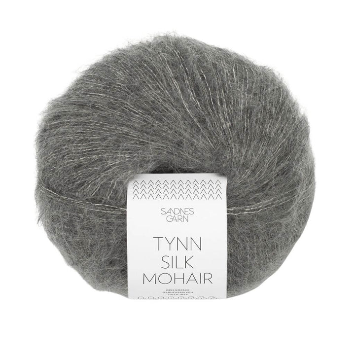 Sandnes Garn Tynn Silk Mohair, Farbe 1053 mork gramelert – Mohair und Seide bei Lieblingsgarn