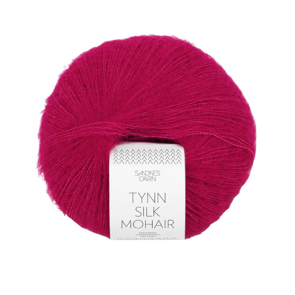 Sandnes Garn Tynn Silk Mohair, Farbe 4600 jazzy pink – Mohair und Seide bei Lieblingsgarn