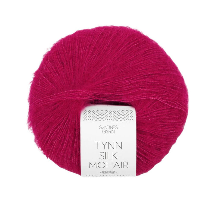 Sandnes Garn Tynn Silk Mohair, Farbe 4600 jazzy pink – Mohair und Seide bei Lieblingsgarn