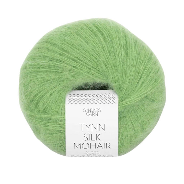 Sandnes Garn Tynn Silk Mohair, Farbe 8733 spring green – Mohair und Seide bei Lieblingsgarn