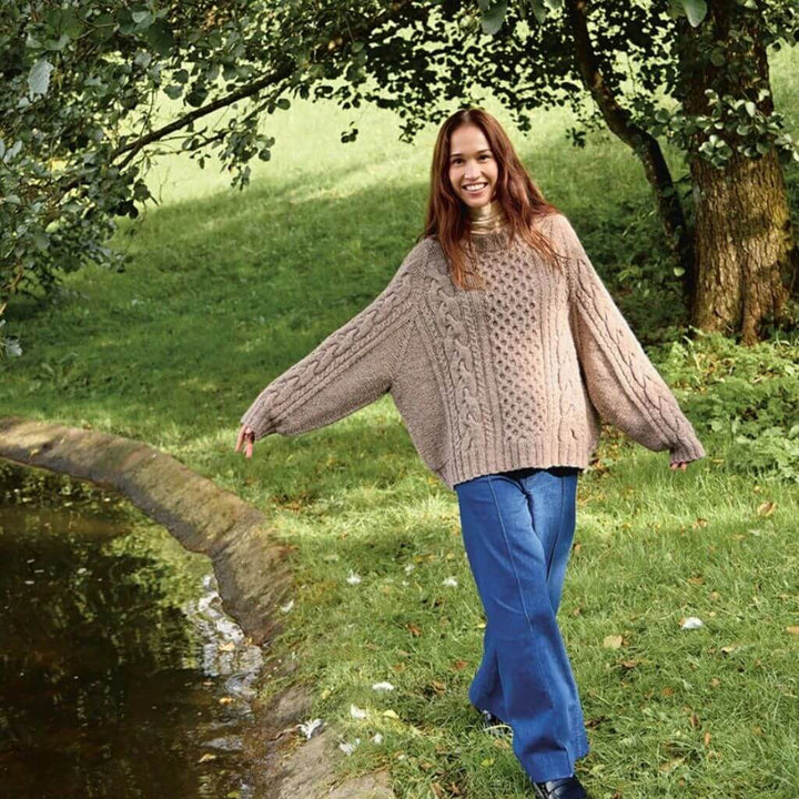 Sandnes Garn Wilbur Cable Sweater Strickanleitung - Sandnes Garn (Heft) bei bei bei bei bei bei bei bei bei bei Lieblingsgarn