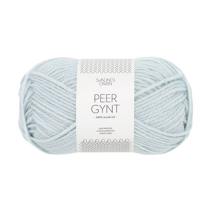 Sandnes Garn Peer Gynt, Farbe 5811 arctic ice – Schurwolle bei Lieblingsgarn
