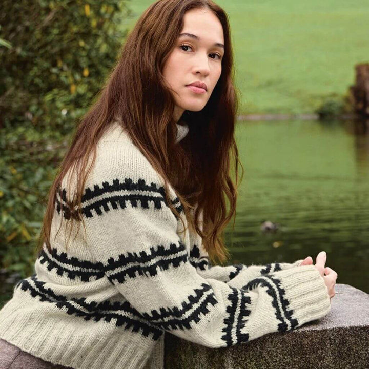 Sandnes Garn Ridge Sweater Strickanleitung - Sandnes Garn (Heft) bei bei bei bei bei bei bei bei bei bei Lieblingsgarn