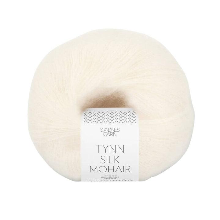 Sandnes Garn Tynn Silk Mohair, Farbe 1012 Natur – Mohair und Seide bei Lieblingsgarn