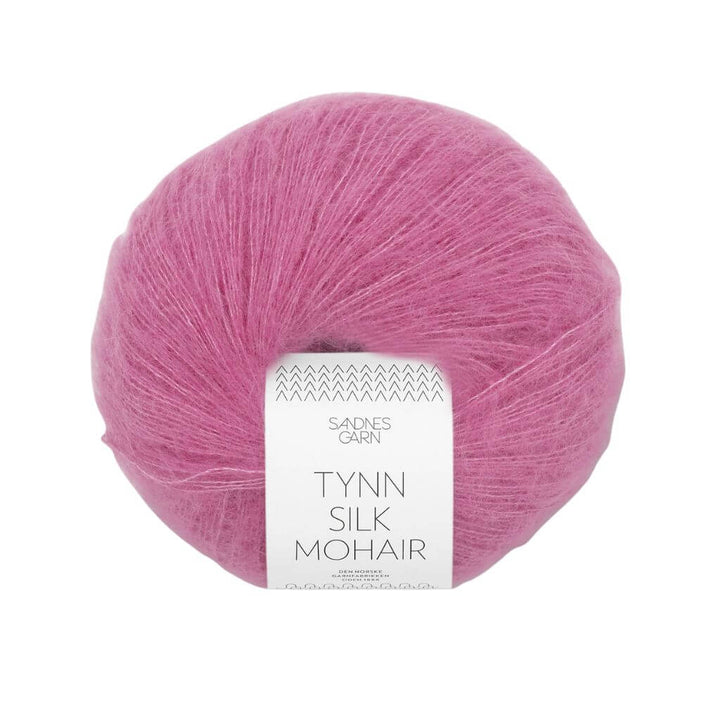 Sandnes Garn Tynn Silk Mohair, Farbe 4626 Shocking Pink – Mohair und Seide bei Lieblingsgarn