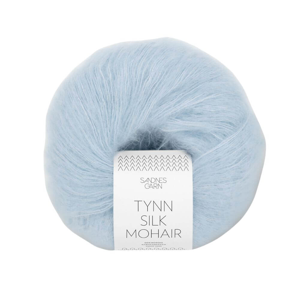Sandnes Garn Tynn Silk Mohair, Farbe 6012 Lys Blå – Mohair und Seide bei Lieblingsgarn