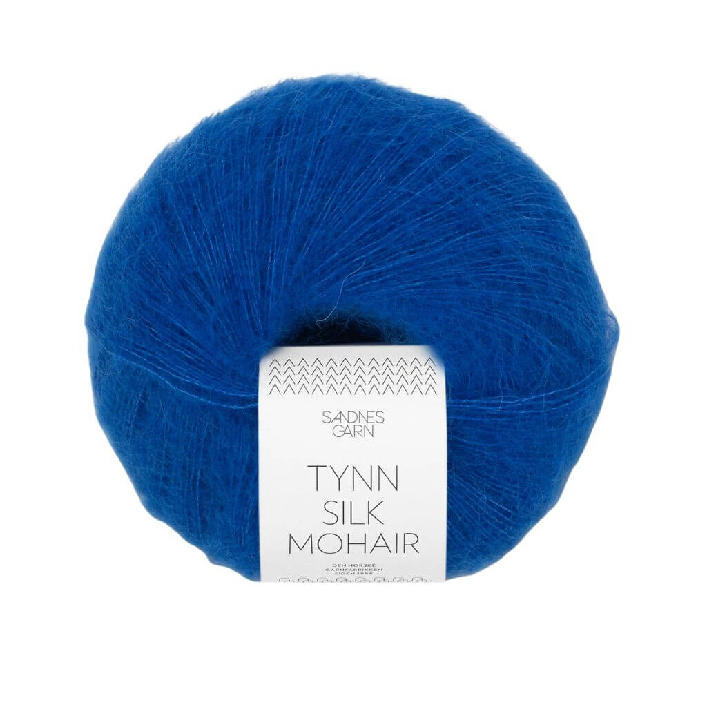 Sandnes Garn Tynn Silk Mohair, Farbe 6046 Jolly Blue – Mohair und Seide bei Lieblingsgarn
