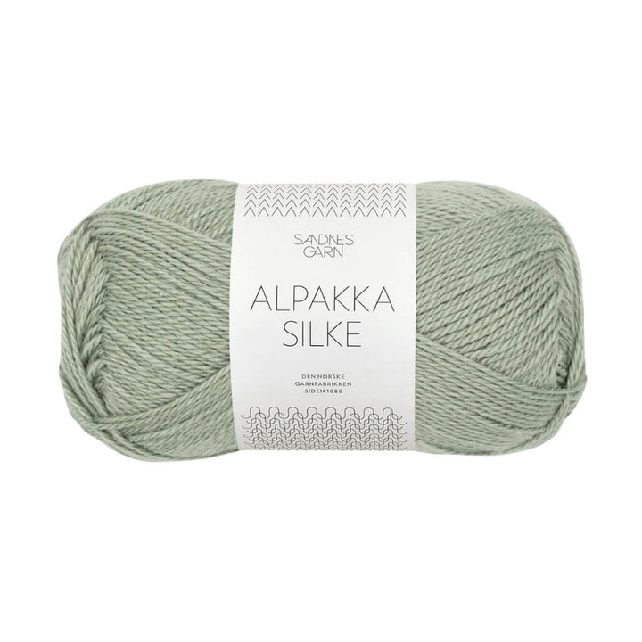Sandnes Garn Alpakka Silke, Farbe 8521 Støvet Lys – Alpaka und Seide bei Lieblingsgarn