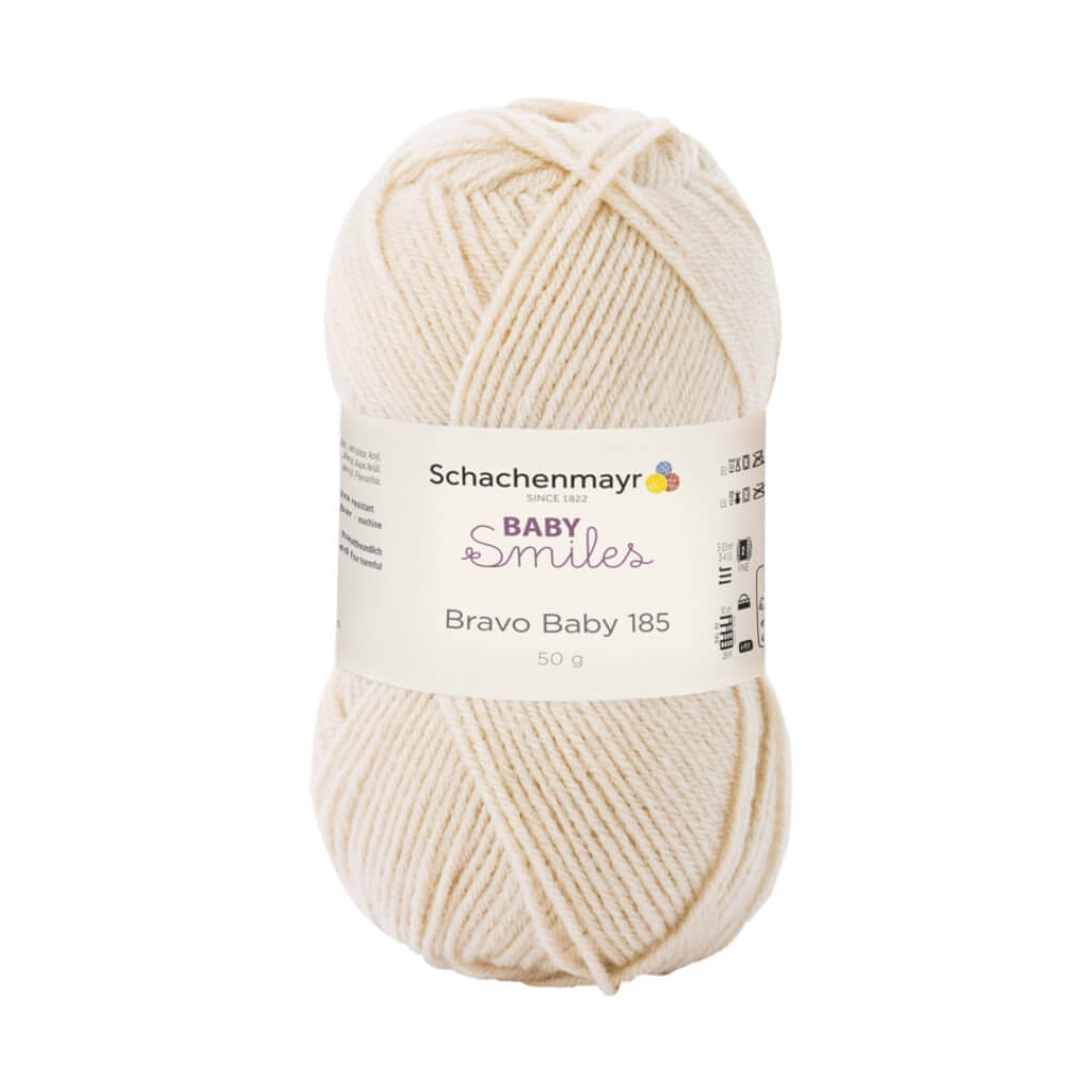 Schachenmayr Baby Smiles Bravo Baby 185 Babygarn, Farbe 1005 Beige – Polyacryl bei Lieblingsgarn