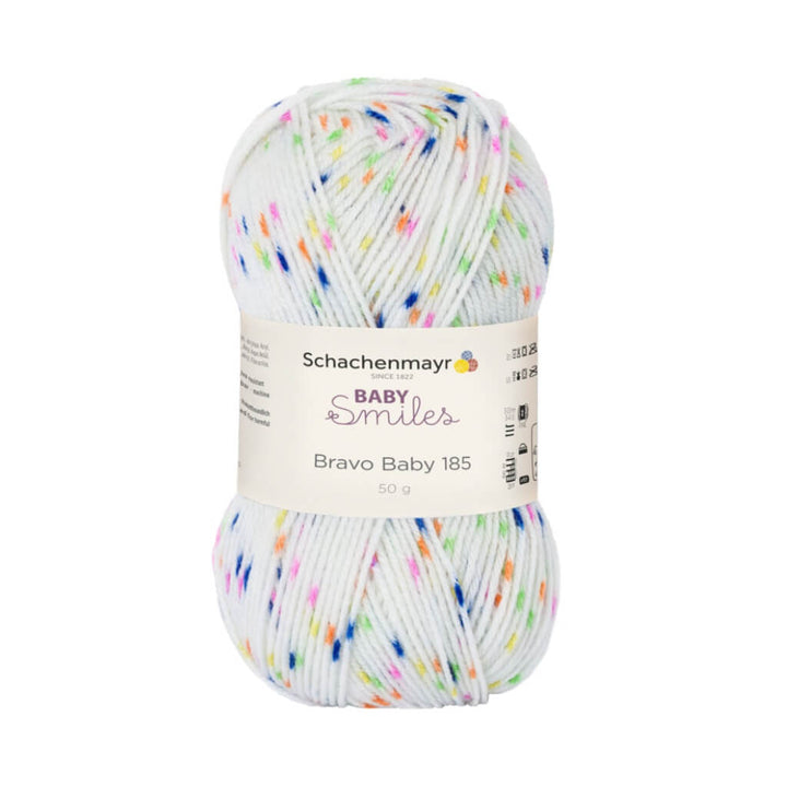 Schachenmayr Baby Smiles Bravo Baby 185 Babygarn, Farbe 181 Confetti – Polyacryl bei Lieblingsgarn