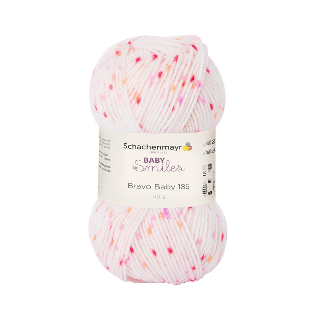 Schachenmayr Baby Smiles Bravo Baby 185 Babygarn, Farbe 180 Flamingo – Polyacryl bei Lieblingsgarn