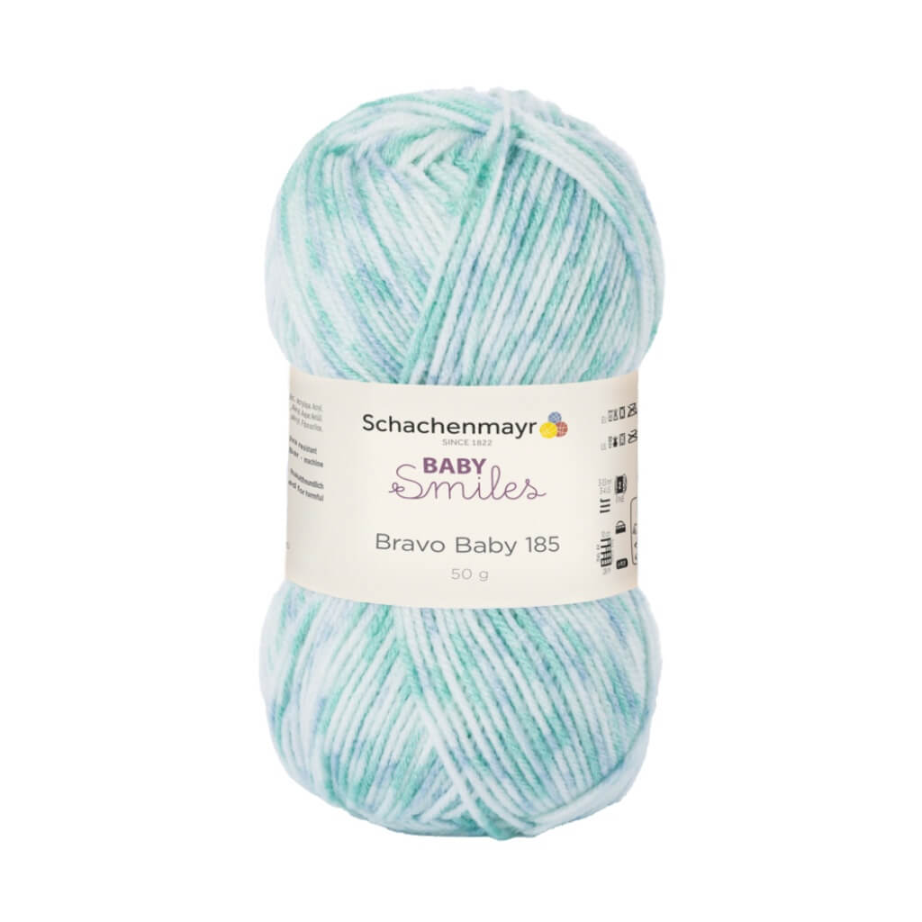 Schachenmayr Baby Smiles Bravo Baby 185 Babygarn, Farbe 188 Mint color – Polyacryl bei Lieblingsgarn