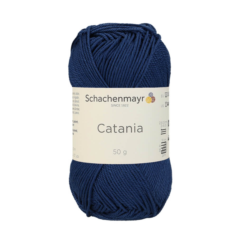 Schachenmayr Catania Originals - Baumwollgarn, Farbe 164 Jeans Blue – Baumwolle bei Lieblingsgarn