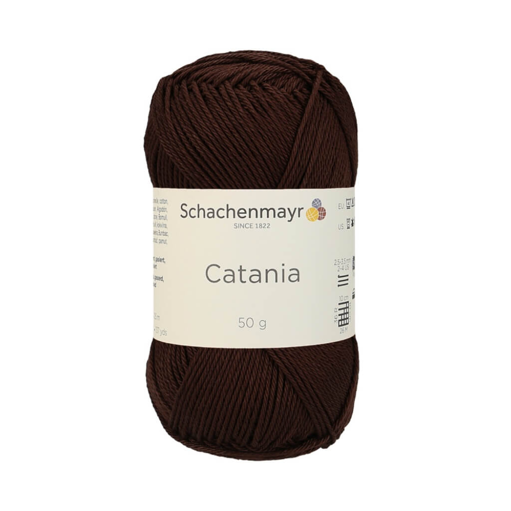 Schachenmayr Catania Originals - Baumwollgarn, Farbe 162 Kaffee – Baumwolle bei Lieblingsgarn
