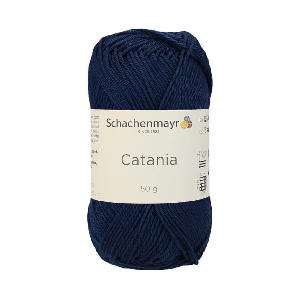 Schachenmayr 124 - Marine Schachenmayr Catania Originals - Baumwollgarn Lieblingsgarn