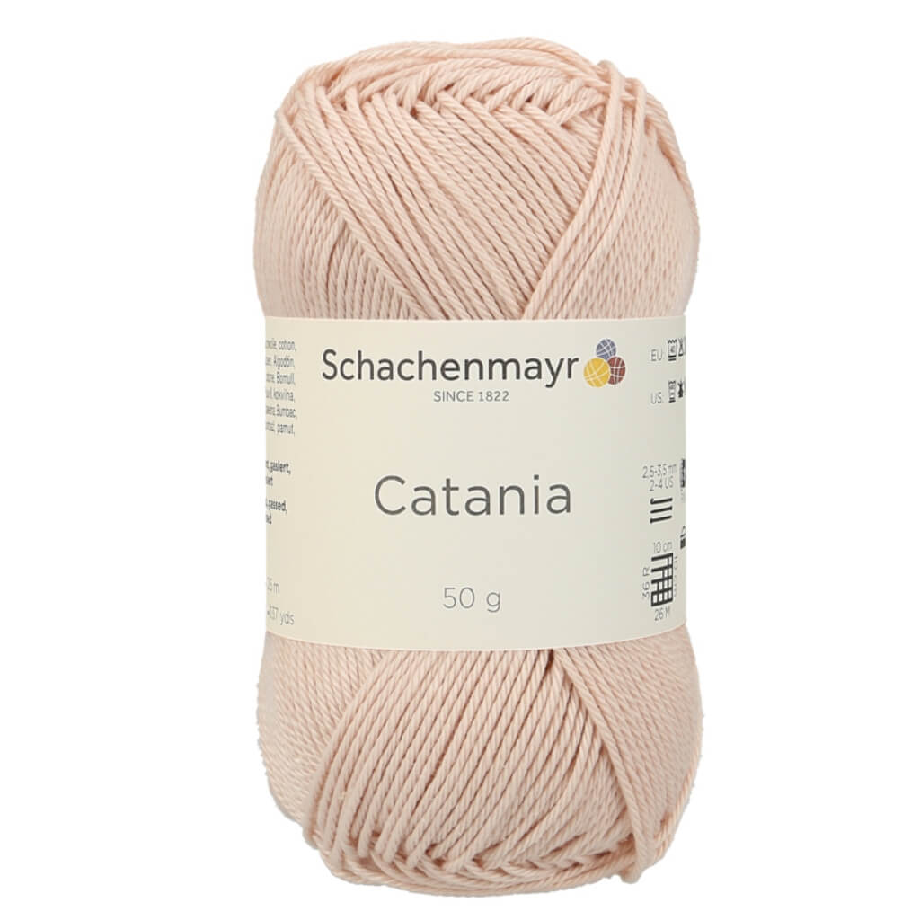 Schachenmayr Catania Originals - Baumwollgarn, Farbe 263 Soft Apricot – Baumwolle bei Lieblingsgarn