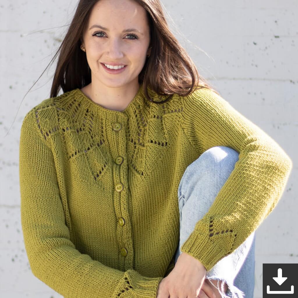 Schachenmayr Pattern Damen Rundpassenjacke Strickset - Schachenmayr (PDF) bei bei bei bei bei bei bei bei bei Lieblingsgarn