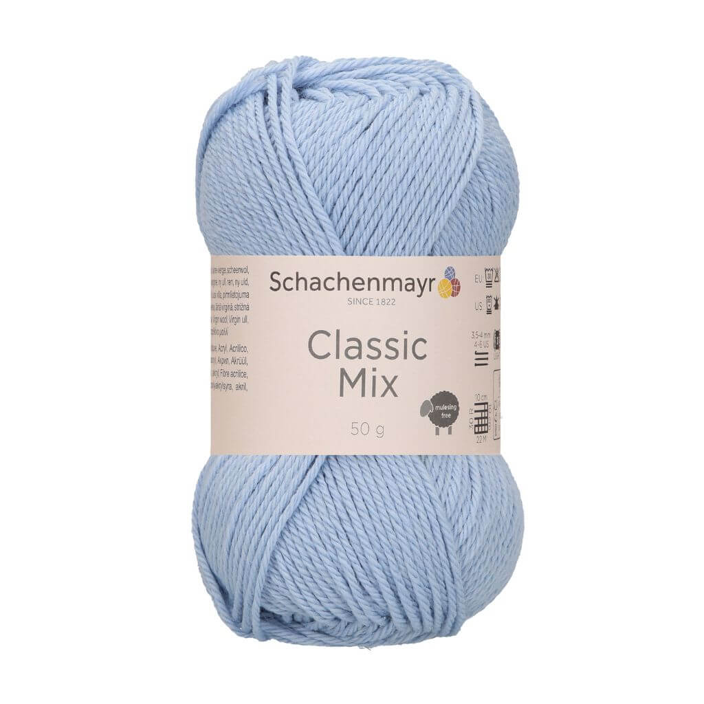Schachenmayr Classic Mix, Farbe 52 Cloud – Schurwolle und Synthetik bei Lieblingsgarn