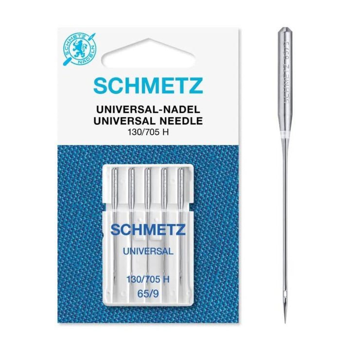 Schmetz 130/705 H Universal Nadeln - 5-er Set, Farbe 65/9 – Metall bei Lieblingsgarn