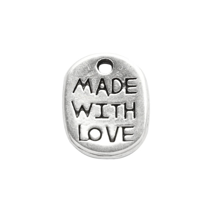 Creativ Company 10 Stk. Schmuckanhänger "Made with Love" bei bei bei bei bei bei bei bei bei bei Lieblingsgarn