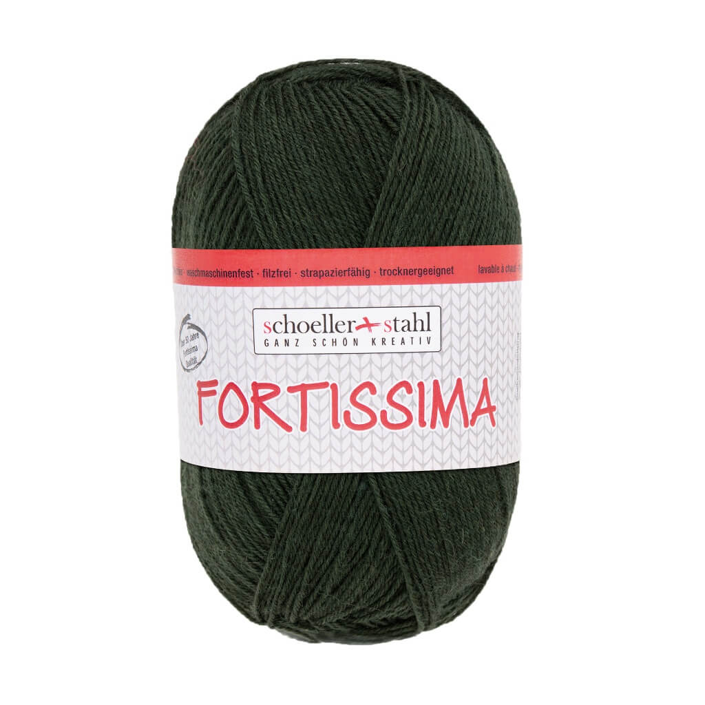 Schoeller + Stahl Fortissima Socka 100 - Sockenwolle, Farbe 2091 Jagd – Polyamid und Schurwolle bei Lieblingsgarn