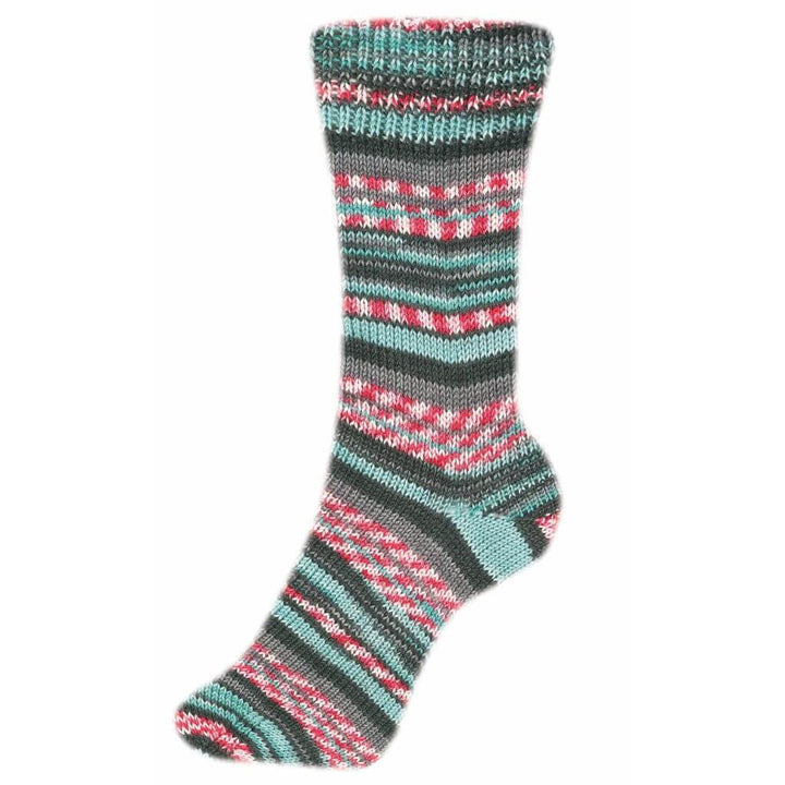 Schoeller + Stahl Fortissima Socka 4F Color, Farbe 2496 Sport – Polyamid und Schurwolle bei Lieblingsgarn