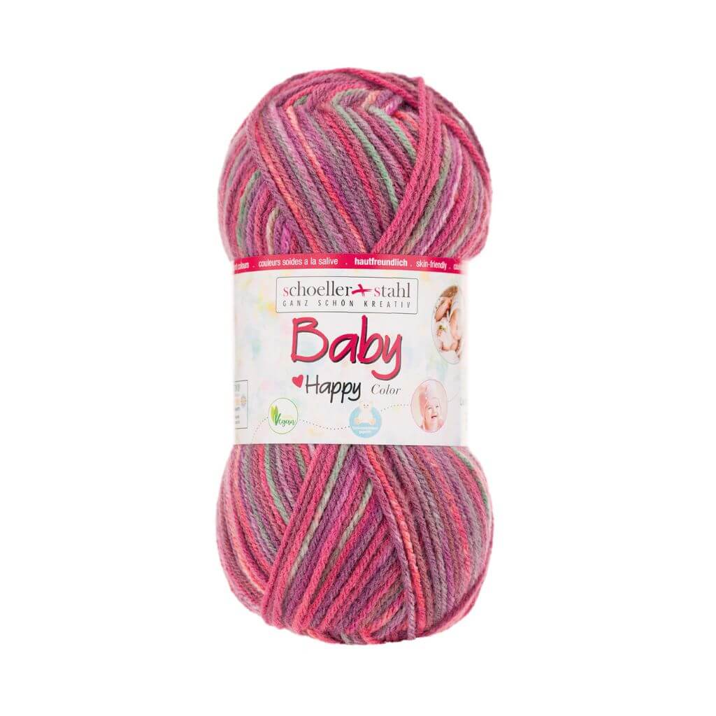 Schoeller + Stahl Schoeller+Stahl Baby Happy Color 50g, Farbe 120 Anemone – Polyacryl bei Lieblingsgarn