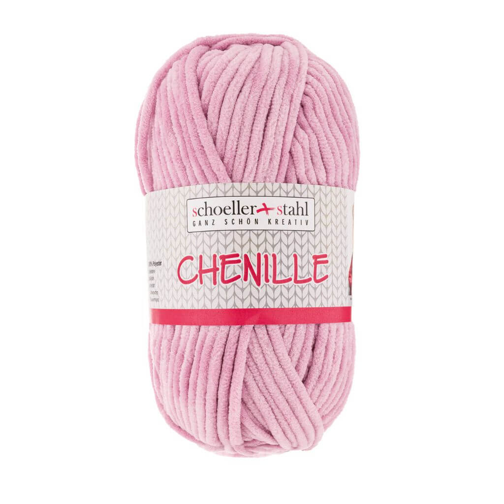 Schoeller + Stahl Chenille, Farbe 05 Rose – Polyester bei Lieblingsgarn
