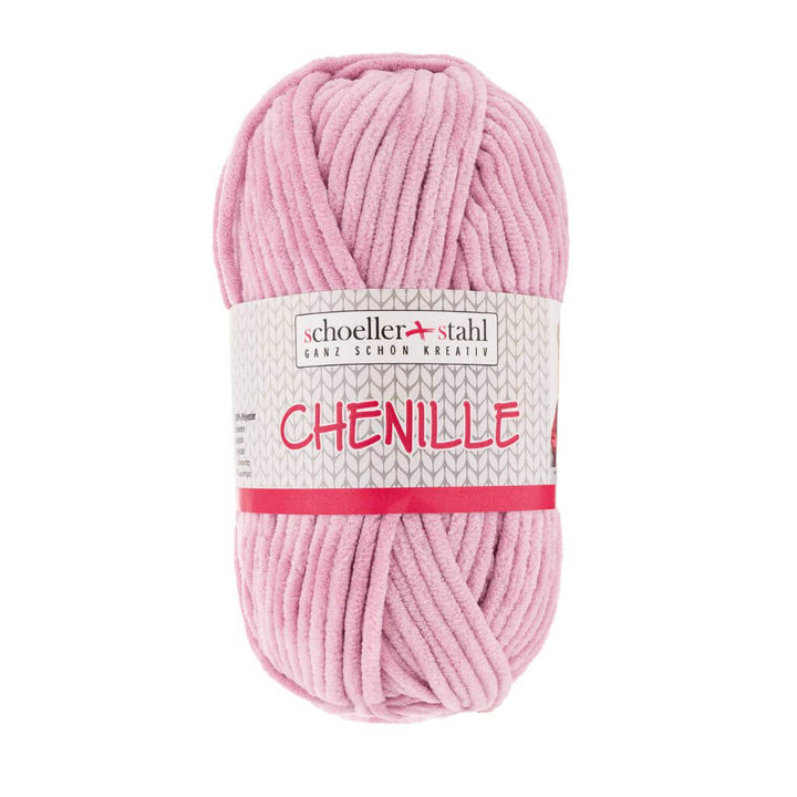 Schoeller + Stahl Chenille, Farbe 05 Rose – Polyester bei Lieblingsgarn