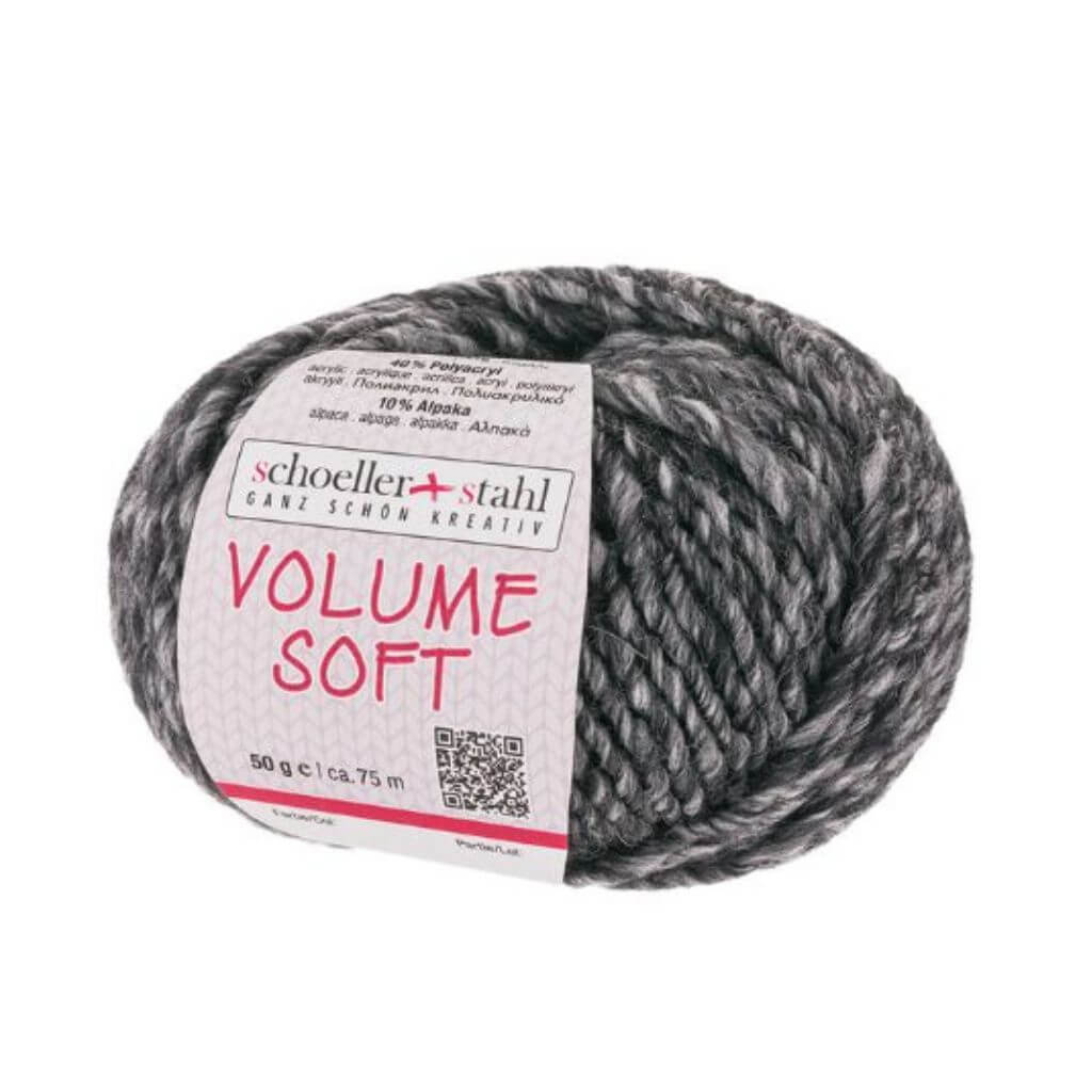 Schoeller + Stahl Volume Soft, Farbe 2 granit – Alpaka, Schurwolle und Synthetik bei Lieblingsgarn