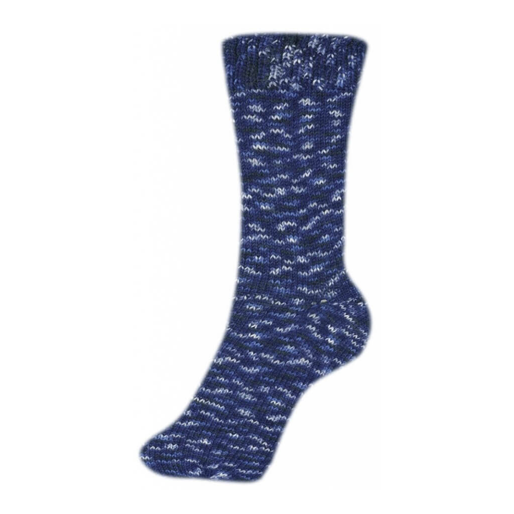 Schoeller + Stahl Fortissima Socka 4F Color, Farbe 2408 Marine – Polyamid und Schurwolle bei Lieblingsgarn