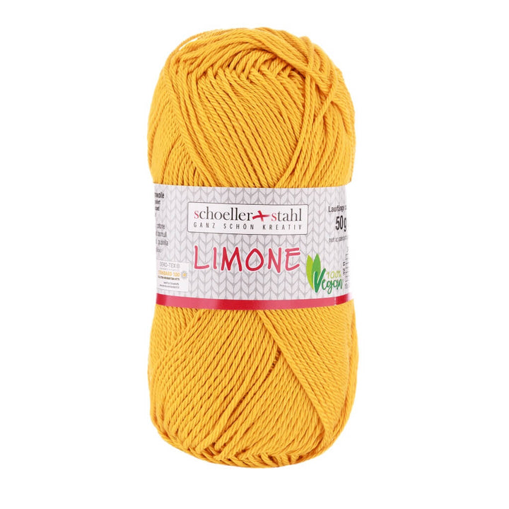 Schoeller + Stahl Limone 50g - Baumwollgarn, Farbe 192 Gold – Baumwolle bei Lieblingsgarn