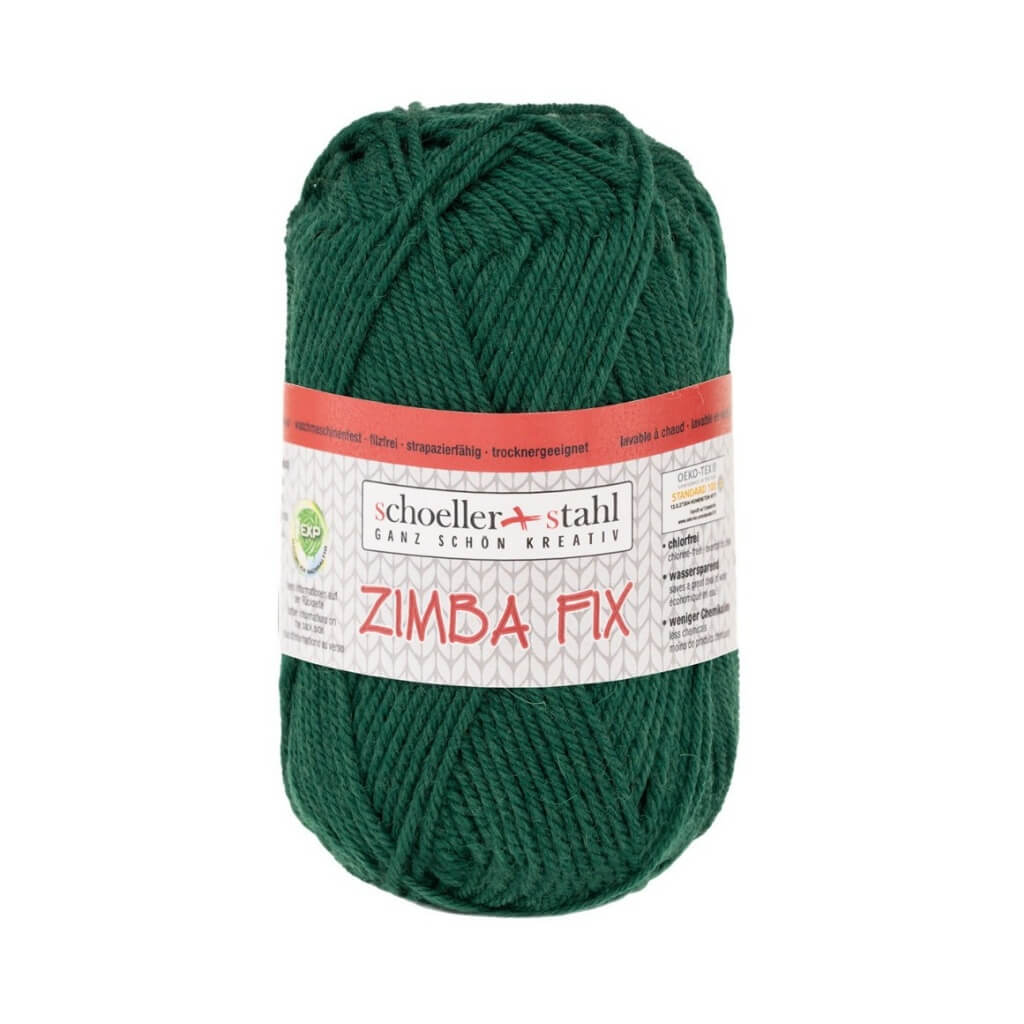 Schoeller + Stahl Zimba Fix Exp 50G, Farbe 878 Grün – Polyamid und Schurwolle bei Lieblingsgarn