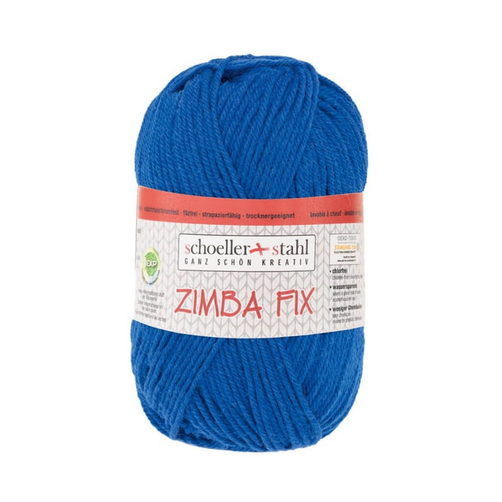 Schoeller + Stahl Zimba Fix Exp 50G, Farbe 854 Royal – Polyamid und Schurwolle bei Lieblingsgarn