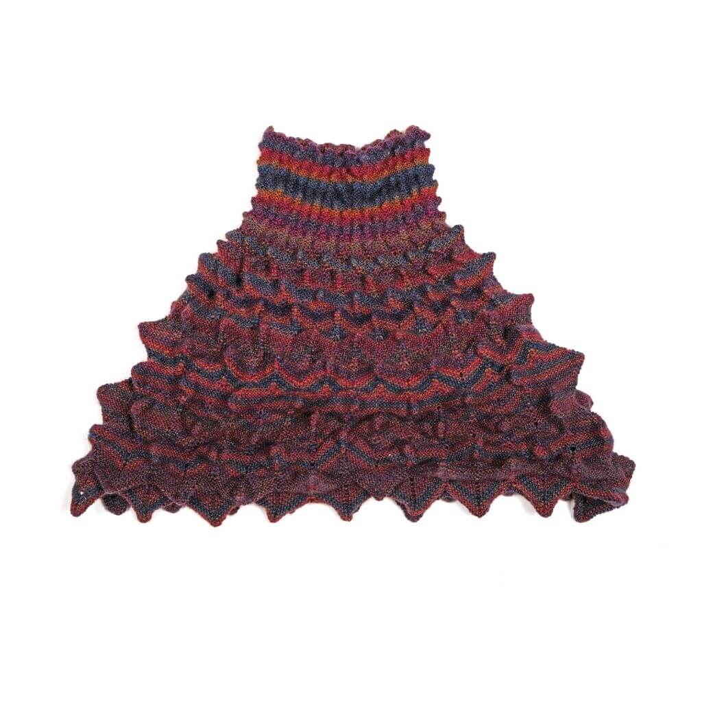Schoppel Wolle Cape Spike Strickanleitung - Schoppel Wolle (Heft) bei bei bei bei bei bei bei bei bei bei Lieblingsgarn