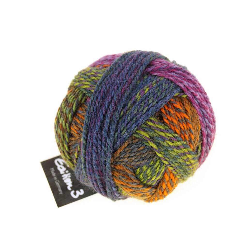 Schoppel Wolle Edition 3, Farbe 2328 Gartentage – Merino und Schurwolle bei Lieblingsgarn
