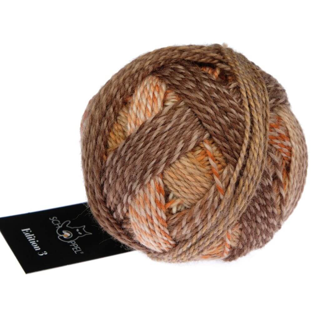 Schoppel Wolle Edition 3, Farbe 2710 Nussknacker – Merino und Schurwolle bei Lieblingsgarn