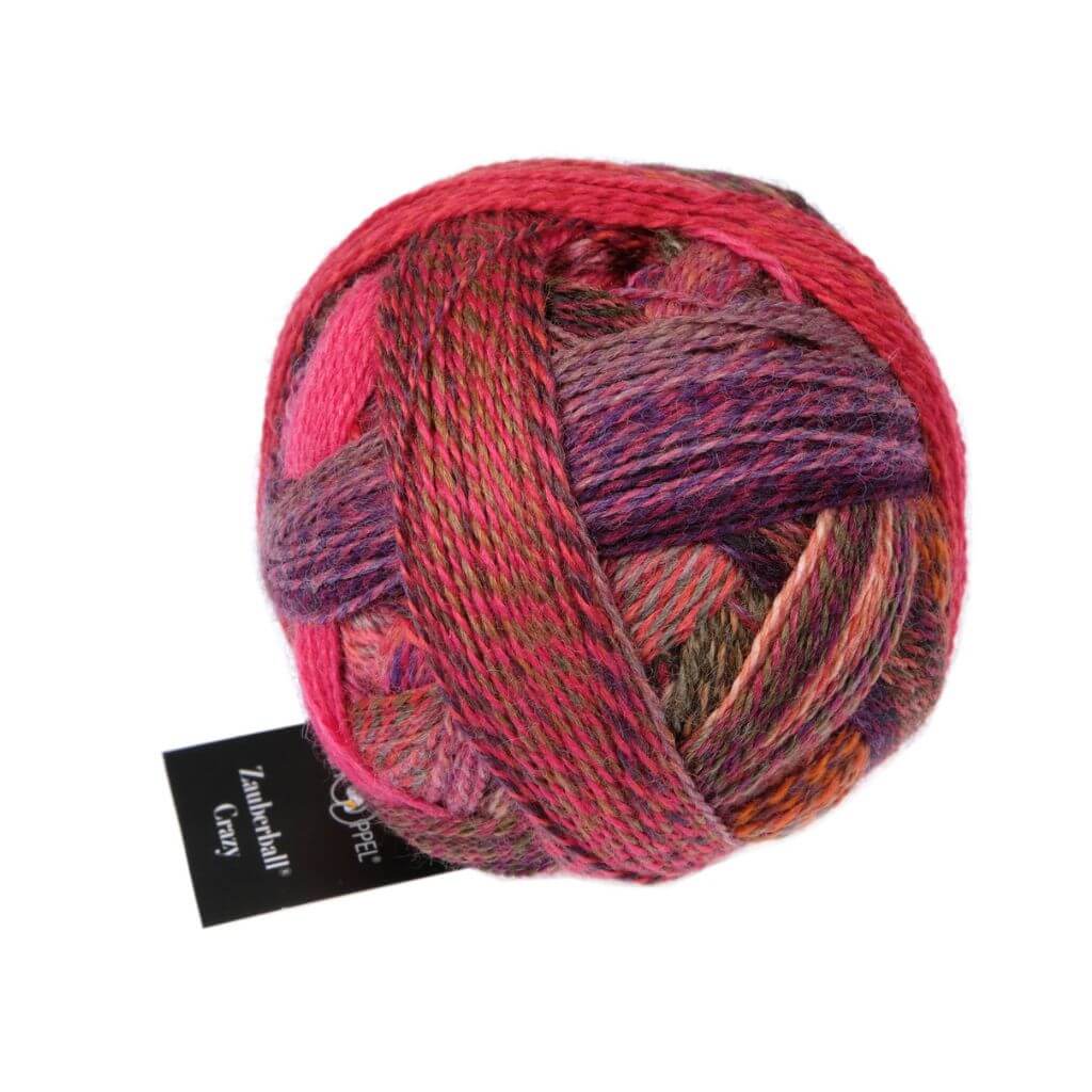 Schoppel Wolle Zauberball Crazy, Farbe 2631 Italian Sunset – Schurwolle und Synthetik bei Lieblingsgarn
