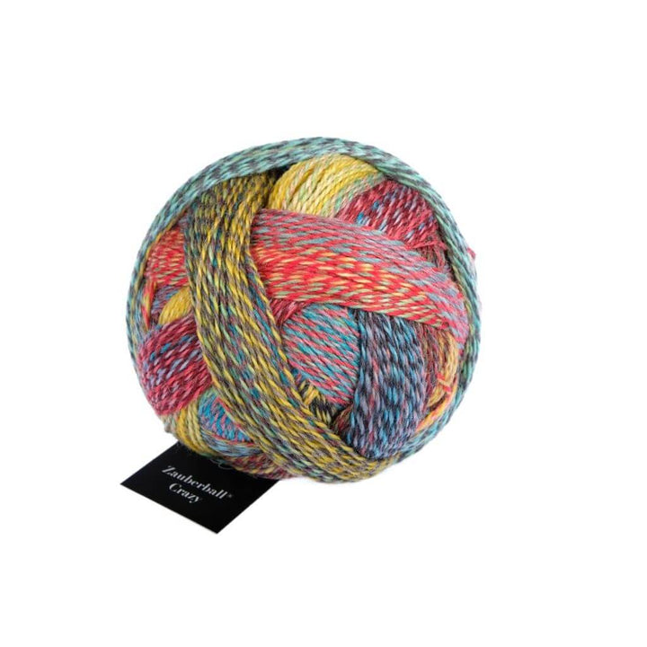 Schoppel Wolle Zauberball Crazy, Farbe 2429 Tapetenwechsel – Schurwolle und Synthetik bei Lieblingsgarn