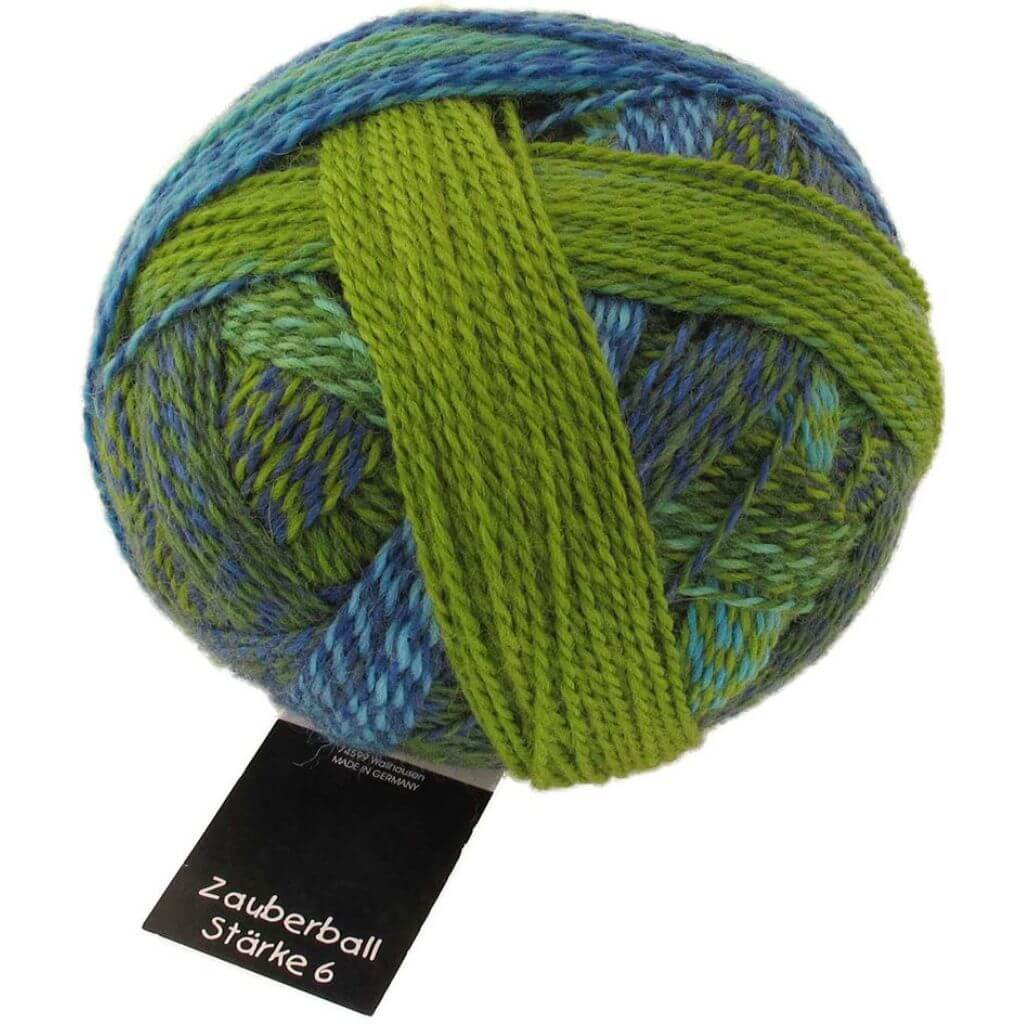 Schoppel Wolle Zauberball Stärke 6, Farbe 2136 Der Lenz ist da! – Schurwolle und Synthetik bei Lieblingsgarn