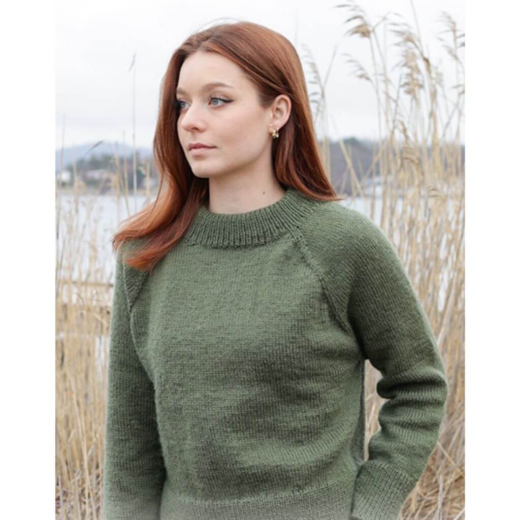 Drops Design Pattern Damen Pullover Sea Maiden Sweater Strickanleitung - Drops (PDF) bei bei bei bei bei bei Lieblingsgarn