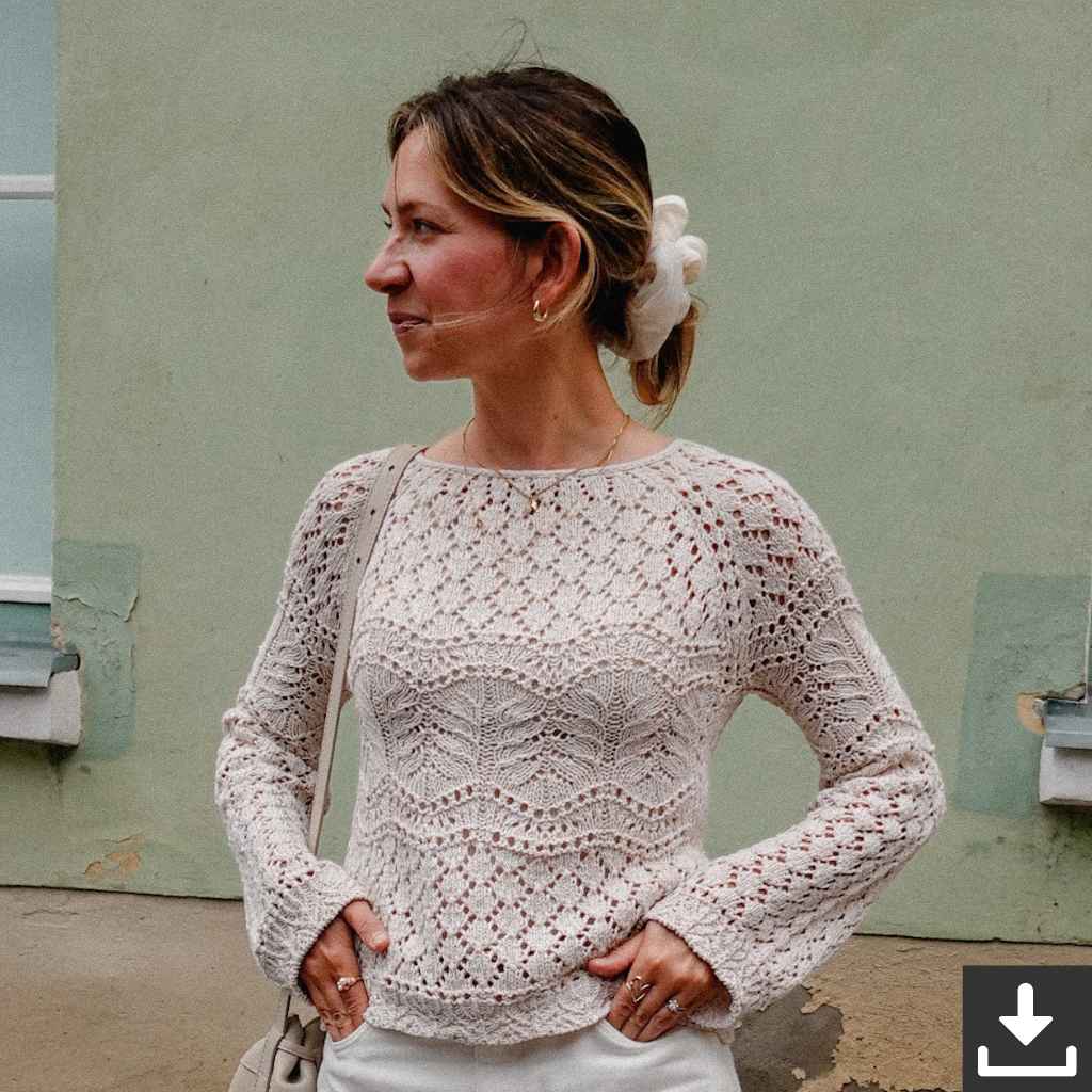 Kutovakika - Veronika Lindberg Seashore Blouse Strickanleitung - Kutovakika (PDF, englisch) bei bei bei bei Lieblingsgarn