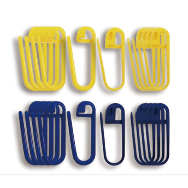 Seeknit Maschenmarkierer, Farbe yellow/blue – Kunststoff bei Lieblingsgarn